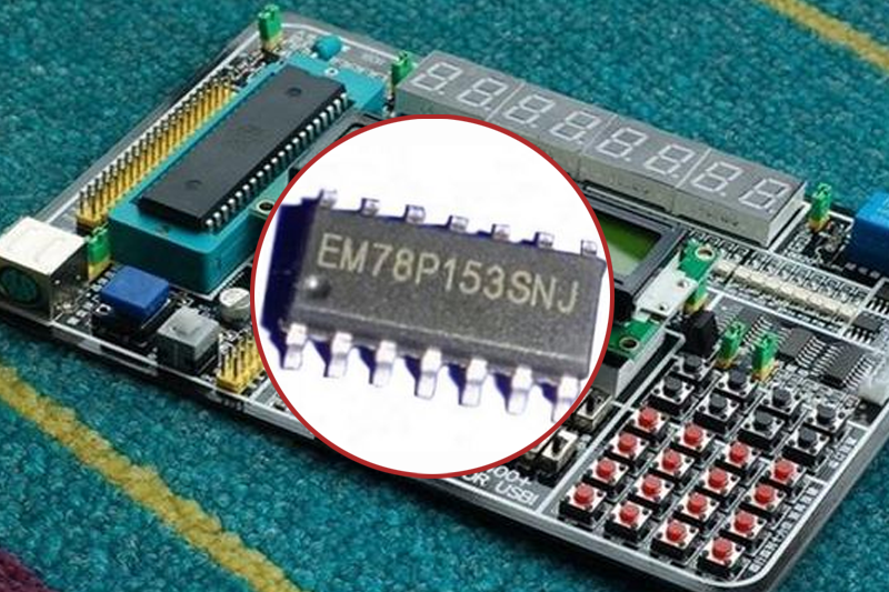EM78P153B是一款采用低功耗、高速CMOS技术设计开发的8位微处理器