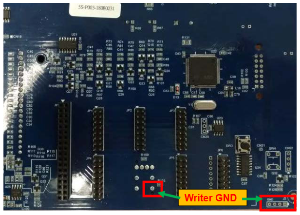 5S-P003 writer GND