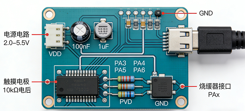 查看最小系统电路图