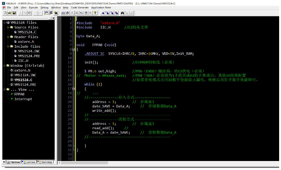 EEPROM通讯时序图